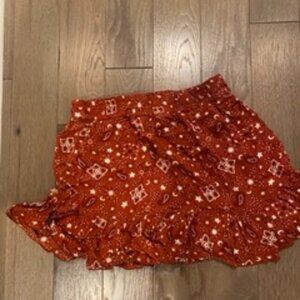 Red Mini Skirt Aerie